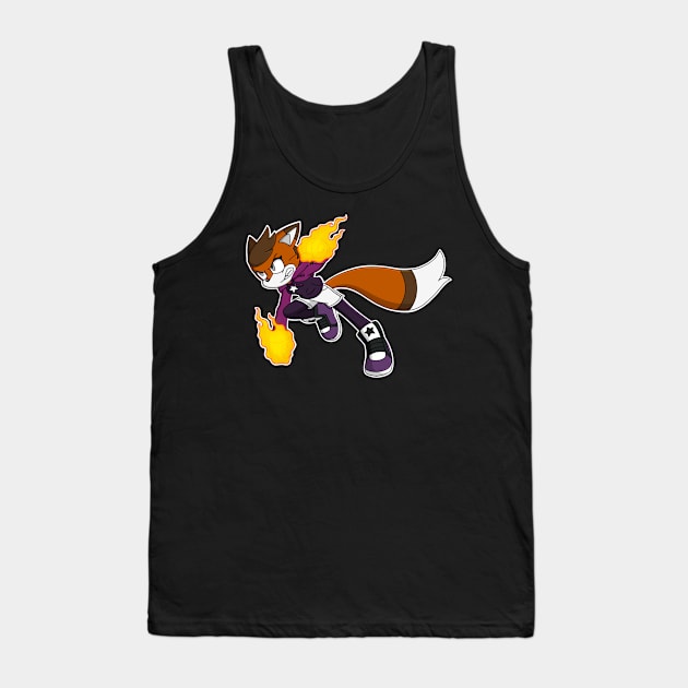 Cinder Lunge Tank Top by Firestorm Fox